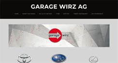 Desktop Screenshot of garagewirz.ch